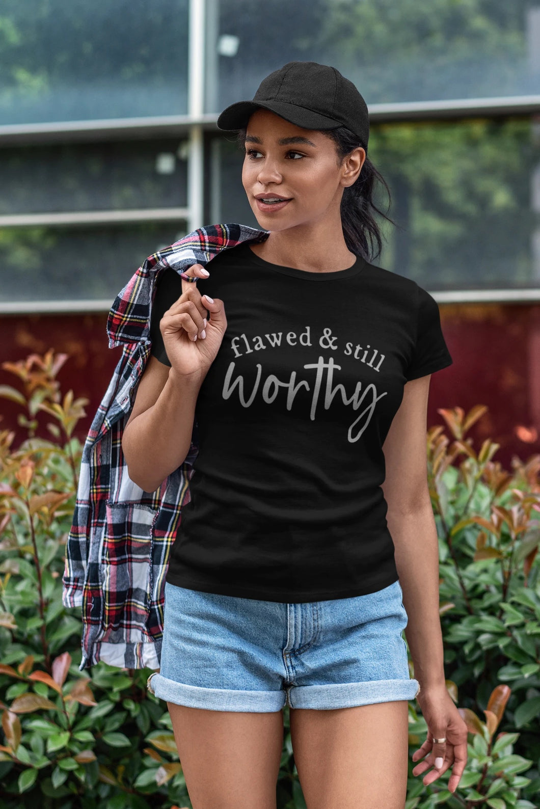 Flawed & Still Worthy ( Faith Tee)