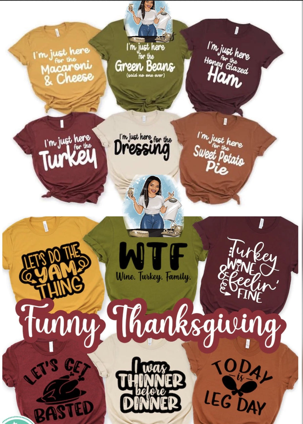 Youth Thanksgiving Tees